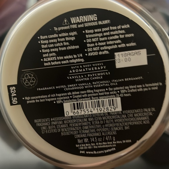 Bath & Body Works 3-wick Aromatherapy Candle - Picture 3 of 3